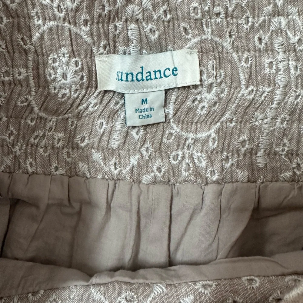 Sundance Tan Ankle Cropped Pants - Picture 3 of 8